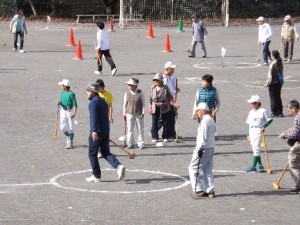 〔２打を放つためにコースを移動し…〕